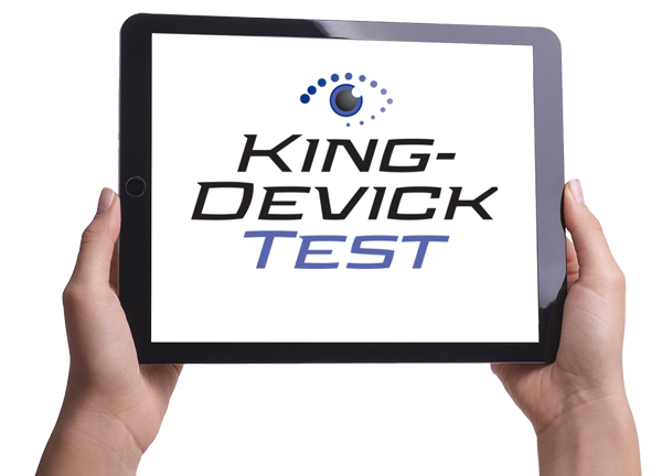 tablet with King-Devick Test in association with Mayo Clinic