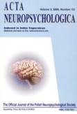 Acta Neuropsychologica 2015;13(3):229-36